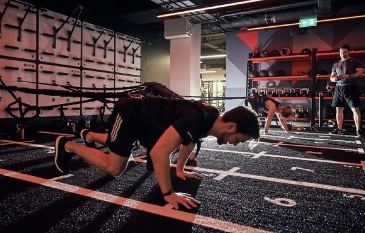 Gym training wall 1