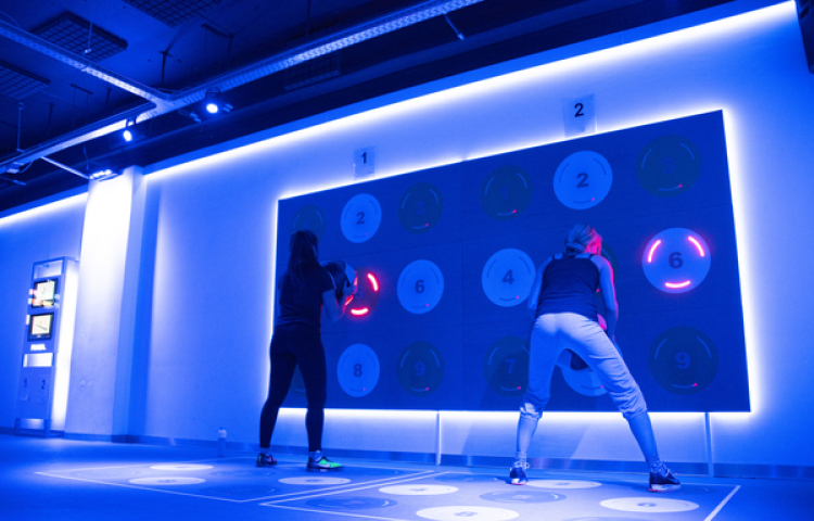 Gym training wall 3