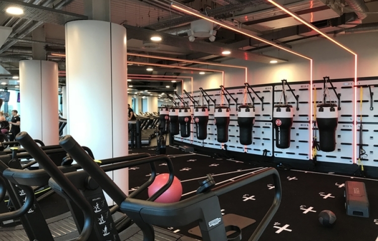 Gym training wall 4