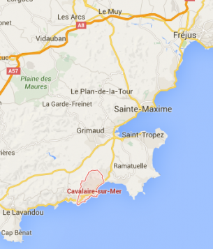 Cavlaire map2